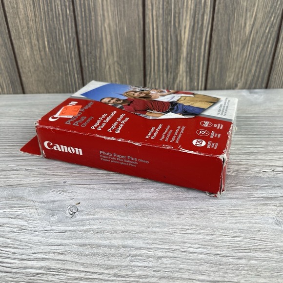 Canon 4x6 Photo Paper Plus Glossy 120 Sheets for inkjet - Picture 4 of 14